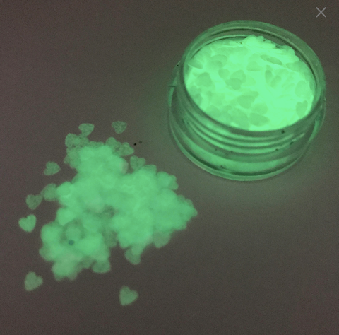 Glow in the Dark Hearts