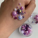 Purple pearl gems