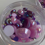 Purple pearl gems