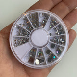 Iridescent gem wheel