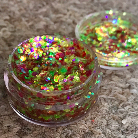 Jungle Juice glitter gel