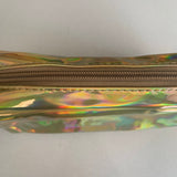 Gold Holographic Makeup Bag