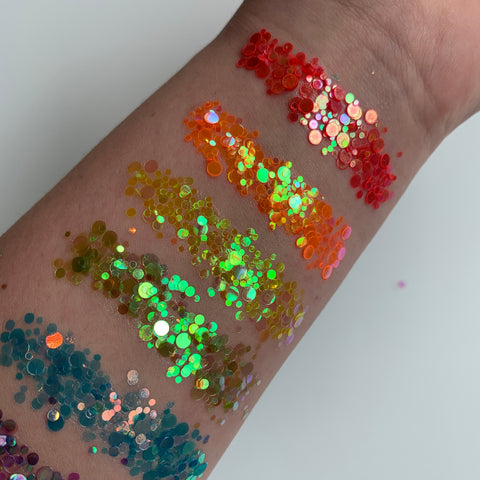 Pride Rainbow Glitter Set