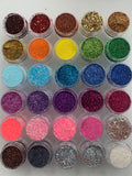 Rainbow Fine Cosmetic Glitter Set