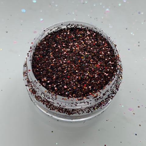 Dark Brown Fine Cosmetic glitter