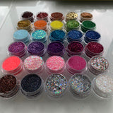 Rainbow Fine Cosmetic Glitter Set