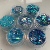 Feeling Blue Glitter Set