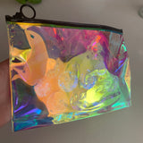 Thin Iridescent Travel Bag